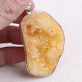 HY Wholesale Natural Crystal Gemstones Moss Agate Round Donut Shape Pendants Making Fit Necklace