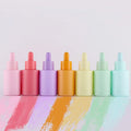 30ml Glass Dropper Cap Eyelash Serum Bottle with Screw Cap Pastel Colors Skin Care Serum Lead-Free Cosmetic