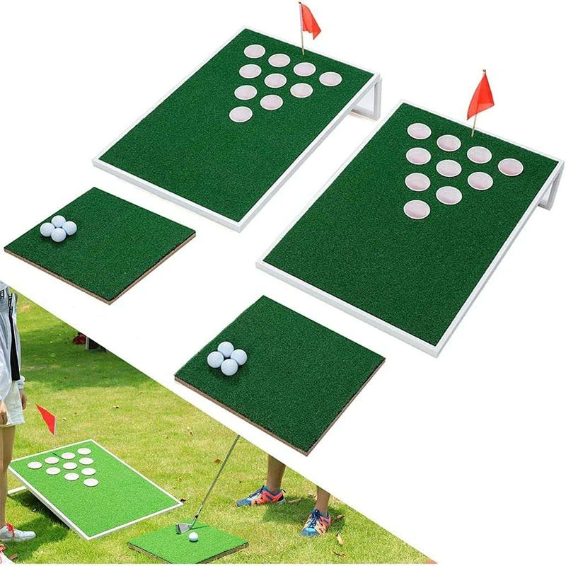 Golf Putting Mats for Beer Pong for Home or Outdoor Use