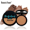 3 Shades Waterproof Make up Matte Pressed Compact Powder for Dark Skin