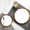 Wholesale Hot Sale Handmade Royal Ceramic Round Dinner Plates Sets Wedding Dinner Set