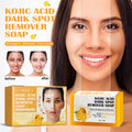 Gentle Cleansing Anti Spot Dark VC Turmeric Shea Butter Kojic Acid Face Wash Body Use Dark Remover Brightening Kojic Acid Soap