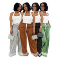 Fall Clothes 2024 Women Wide Leg Women's Pants Trousers High Waist Customized Girls Loose Pants With Side Stripe