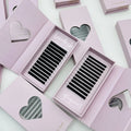 Dark Black Synthetic Hair Natural Long Lash Extension Supplies Wholesale Private Label Lash Extension Tray Supplies 8-15mm MegaBDM