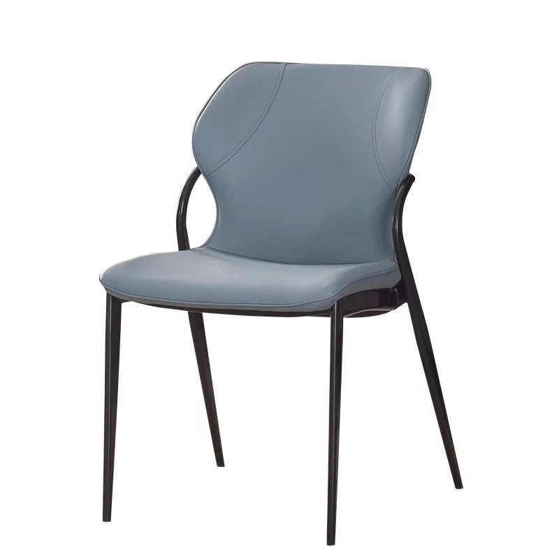 Hot Sale on Line Upholstered Dining Chairs Kitchen Chair Modern High Back Upholstered Restaurant Chairs