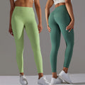 YIYI Women Hot Sale Seamless Workout Fitness Tummy Control Leggings High Waist Butt Lift Yoga Ninth Pants Women Gym Leggings