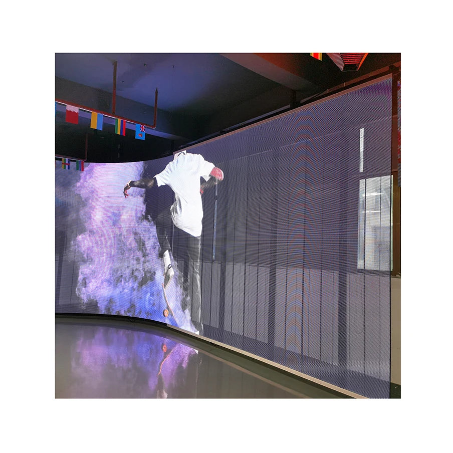 Best Quality Store Window Advertising P3.91 Shenzhen Led Display Transparent Led Display Screen