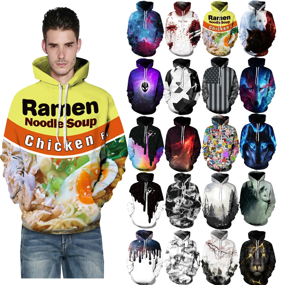 EVERTOP Custom Print Men's Oversized Polyester Hoodie Sublimation Blank All Clothing OEM Manufacturer