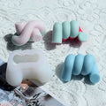 3D Creativity Knot Shape Plastic Mold Eco-Friendly Easy Demoulding DIY Handmade Soap Aroma Candle Decoration for Candle Making
