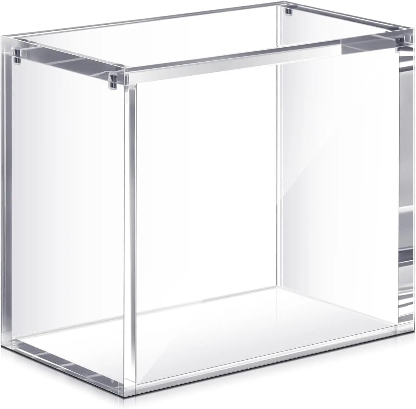 Acrylic Clear Magnetic Case Box Stackable 4mm Thick Magnetic Closure Booster Box Compatible with Pkmn Booster Box Case