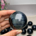Wholesale Natural Crystals Healing Gemstone Blue Tiger Eye Stone Sphere Crystal Balls for Decoration