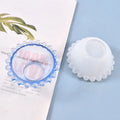 Flower Silicone Plate Mold Trinket Dish Mold for Home Decoration