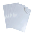 Excellent Holographic Custom Sticky Vinyl Silver Back-adhesive 100 Micron Sticker Paper for High Quality Digital Printing