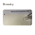Green Infrared Excitation Security Screen Printing for Ink Compatible with Red for Ink for Security Applications