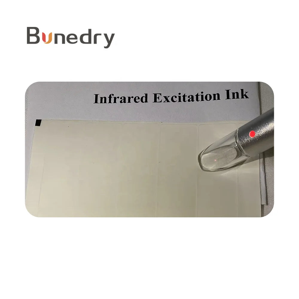 Green Infrared Excitation Security Screen Printing for Ink Compatible with Red for Ink for Security Applications MegaBDM
