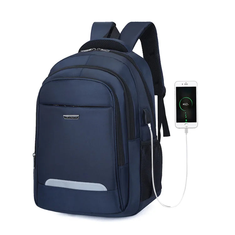 38 Liters Stylist New Business Fashion Korean Style Simple and Fashionable Computer Men's Backpack Large Capacity