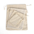 Wholesale Lightweight Cotton Linen Drawstring Bag Size No Design Series Cotton Muslin Drawstring Bag