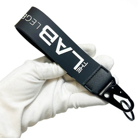 Wholesale Custom Design Pvc Key Chain Rubber Wrist Strap Off Keychain Lanyard Keychain for Clothes