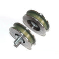 5pcs/pack 56MMx6201Z AT120 XAA456AZ1 55x11x6201RS Elevator Spare Parts Steel Hall Door Hanging Wheel for Apartment