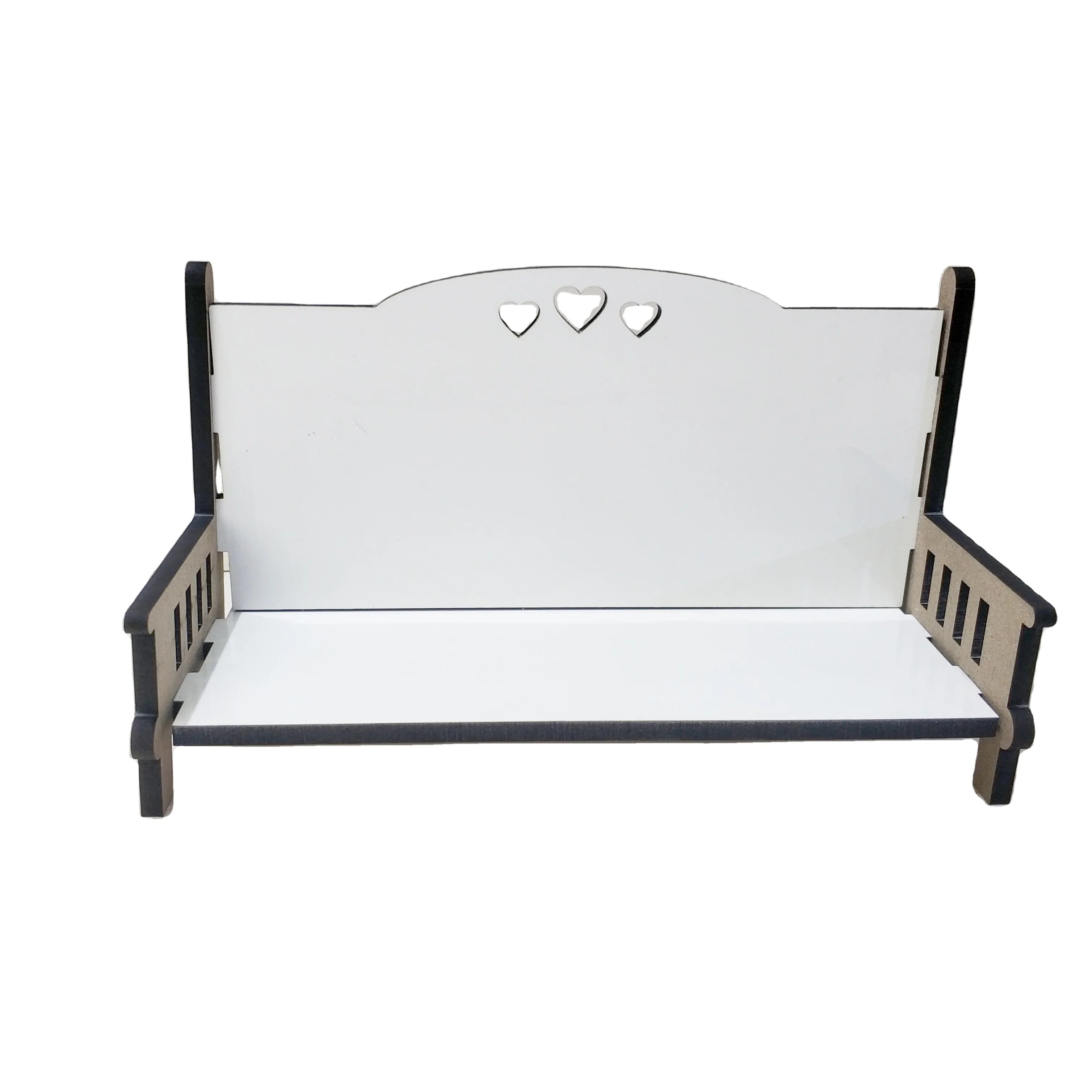 RubySub Custom MDF Wood Frames Small Memorial Benches for Sublimation Elegant Memory Benches