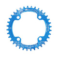SNAIL Single Chain Wheel 32T/34T/36T/38T/40T/42T 96/104 BCD CRANKSET Compatible Oval Disc Aluminum Alloy Mountain Bikes