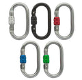 110*60 Cheap Outdoor O Type Master Lock Climbing Carabiner
