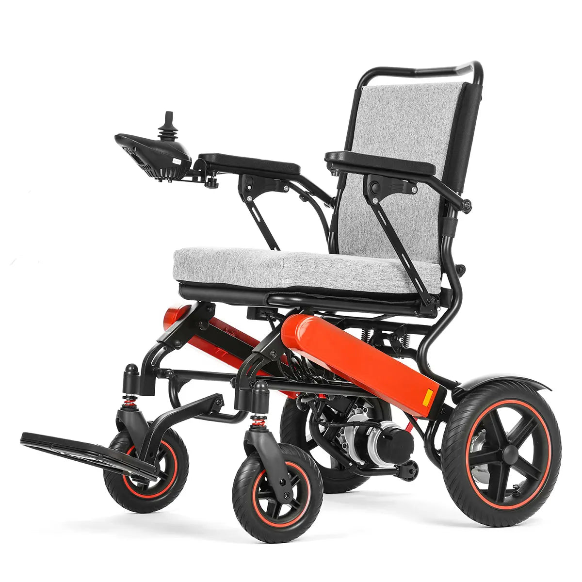 Wholesale 500W Powerful Foldable Wheelchair Dual Plug-in Battery Intelligent Electric Wheelchair for the Disabled