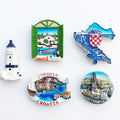 Croatia Flag Zagreb Korcula Travel Gifts DUBROVNIK ZADAR Fridge Magnet SPLIT ROVINJ MLINI Souvenir Custom Fridge Magnets Croatia