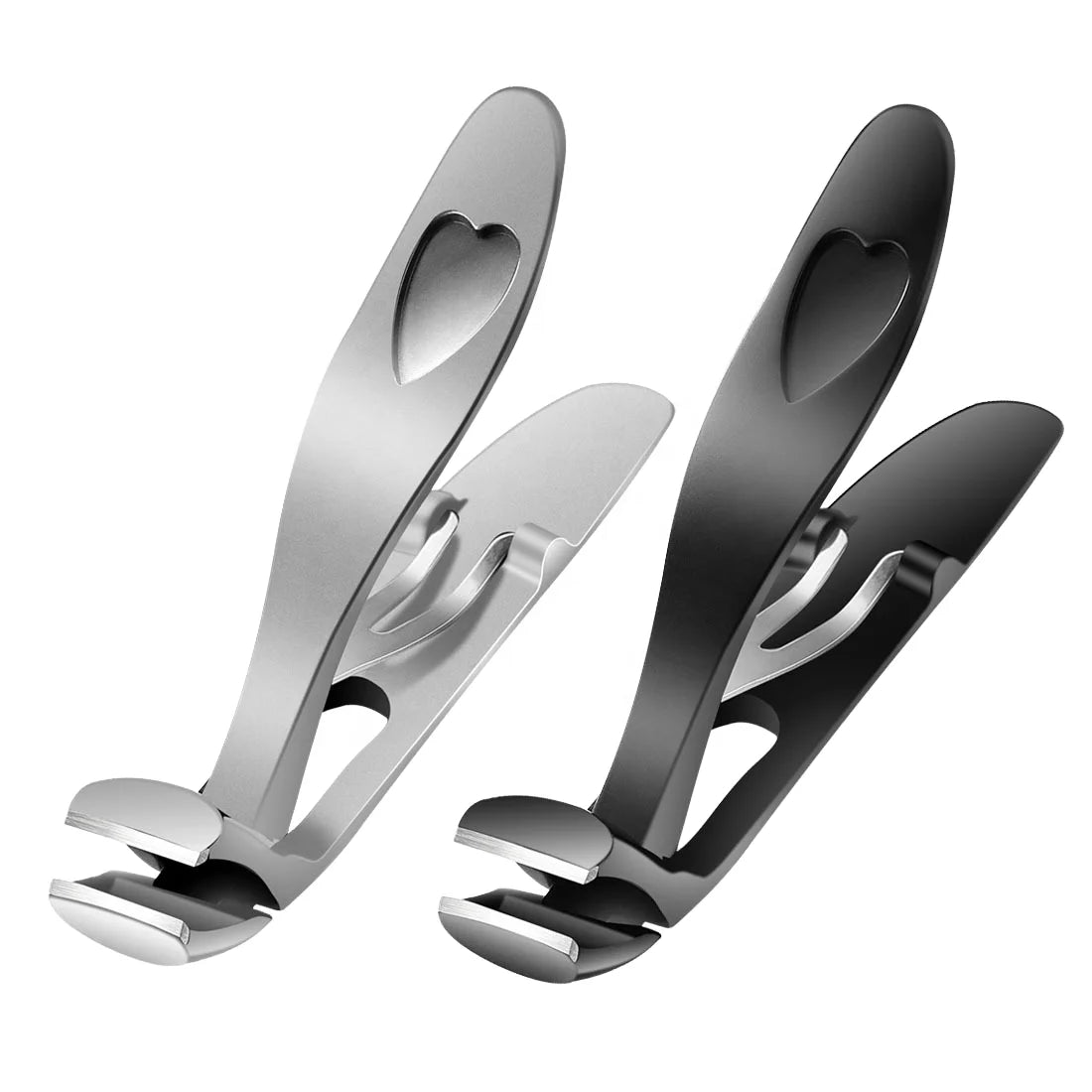 Long Handle Toe Nail Clipper Anti-Splash Ultra Sharp Nail Cutter Trimmer Large Opening Double-Curved Blade
