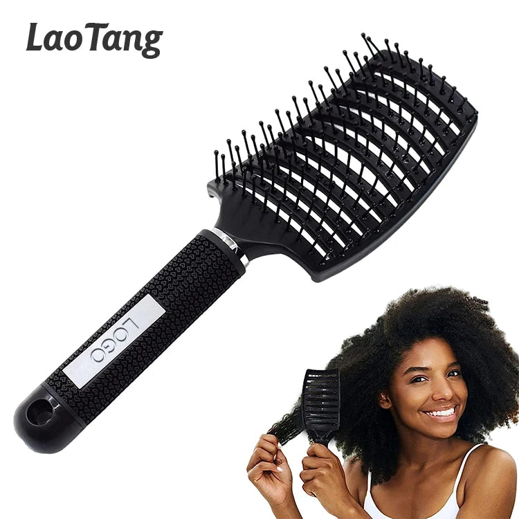 Top Magic Hair Brush Loop Hair Extension Tangle Personalized Detangling Hair Brush