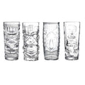 Wholesale Cheap Tiki Mug Cocktail Glasses Design Glass Cup Juice Glasses Tiki Mug Cocktail Glasses Margarita Glass for Tiki Bar