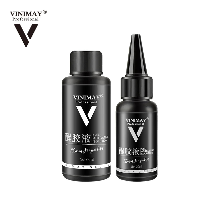 VINIMAY Gel Activator Liquid Thinning Thick Gel Polish Not Affect Its Quality Blending Liquid Dilution System Polish Thinner