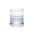 Wholesale Green Bamboo Shape Personalised Creative Tilted Mouth Whisky Glass