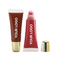 Hose Tube Lip Gloss Custom logo Liquid Lip Glaze Plump Waterproof Moisturizing Non-stick Cup Lip Gloss