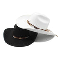 Large Brim Binding Edge Cowboy Hats Wholesale Fashion Women Men Wide Brim Cowboy Hat