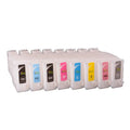 Ocbestjet 12 Colors 300ML/PC for Canon PFI 206 Empty Refillable Ink Cartridge With Chip for Canon IPF 6410SE Printer