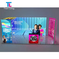 Exhibition Items Project Display Rack Used Exhibit Portable Stand Free Design 4x4mTrade Show Projector Booth Light Box MegaBDM