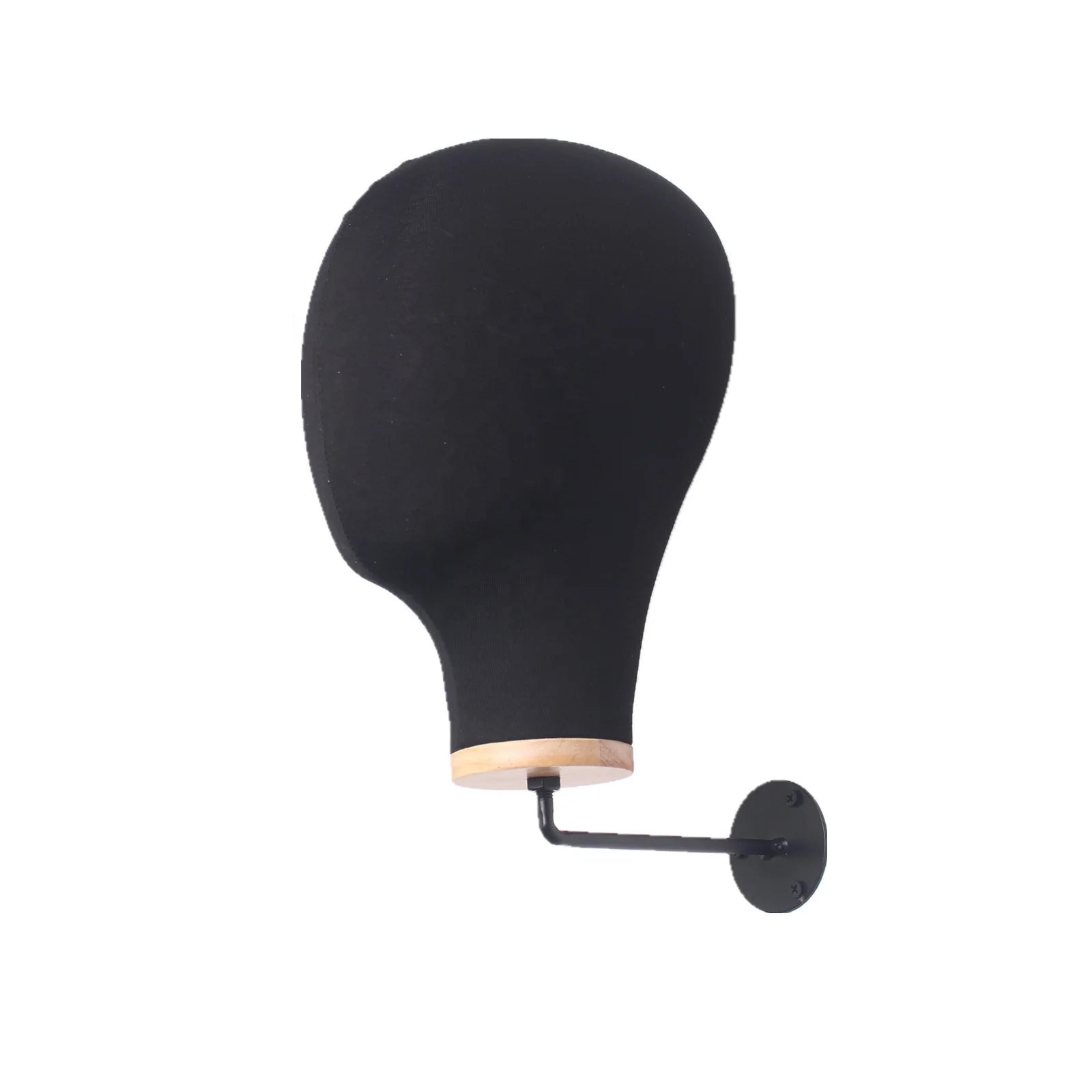 Fabric Covered Hats Display Holder Wigs Display Rack Fashion Wall Mounted Display Head Mannequinwomann Women Stand High Grade