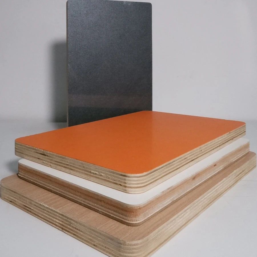 1220x2440mm Poplar E0 Modern Waterproof Melamine Laminated Ply Board 12mm 1/2 Inch Plywood