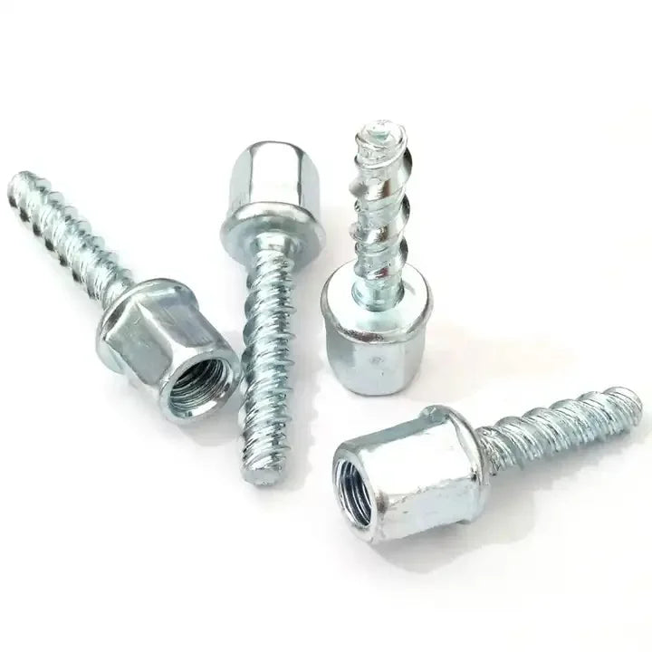 Carbon Steel Zinc Plated Threaded Rod Hanger Masonry Concrete Screw
