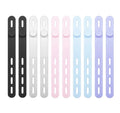 Extra Long Winder Reusable Silicone Fastening Cable Strap Tape Soft Wire Organizer Management Storage Kitchen Bathroom