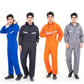 Polyester Factory Wholesale Coverall OEM Custom logo Safety Overall Men's Labor Work Uniform Workwear Coverall