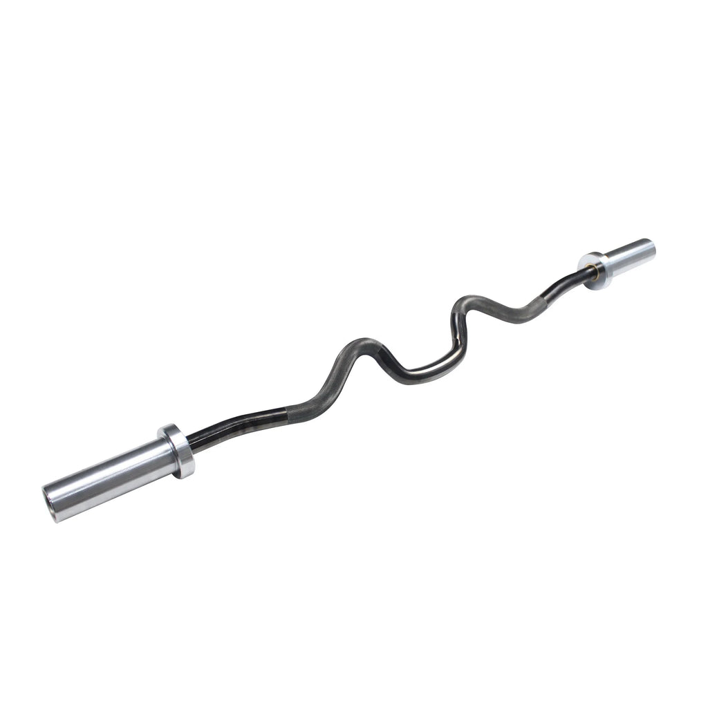 Customized Gym Equipment Power Lifting Barbell Bar Training Curved Barber Bar Ez Barbell Curl Bar