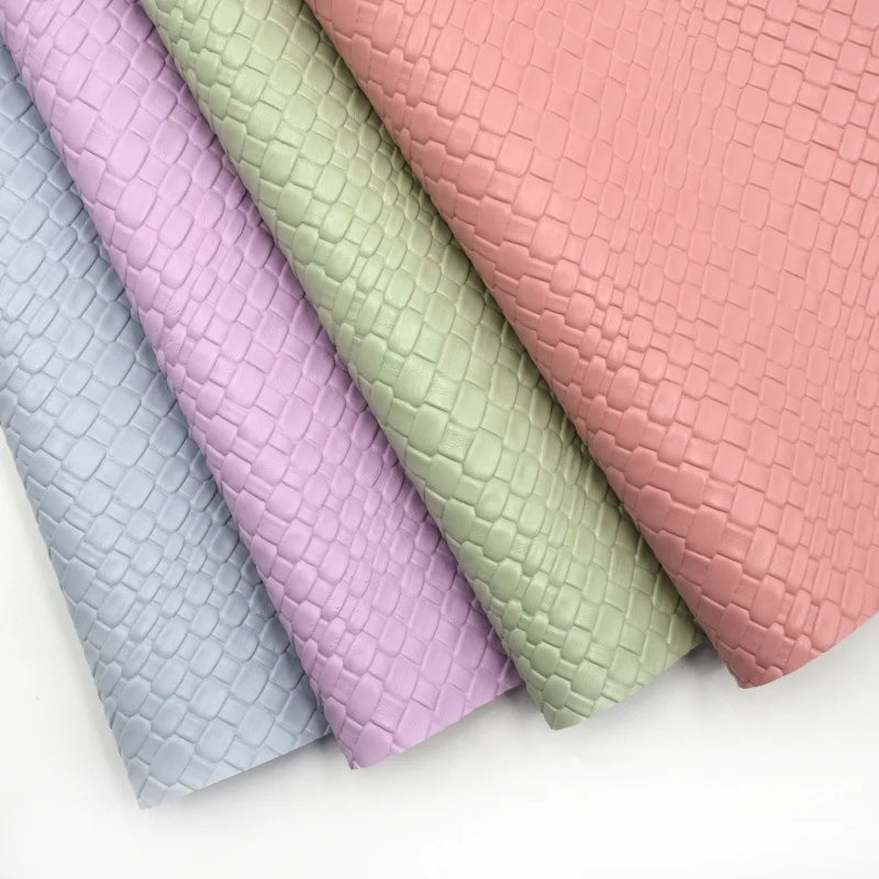 Luxury PVC Leather Rexine Car Fabric with Beautiful Colors Print Logo Embossed Grain Waterproof for Bags Upholstery Accessories