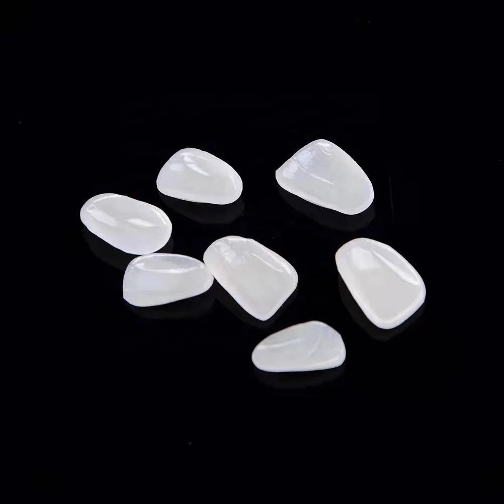 SandraDent Beauty 6pcs/Bag Silver CEISO Certified Upper/Lower Tooth Whitening Veneer Multi-Purpose Oral Hygiene Sizes L/S