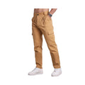 Men's Casual Harem Pants Comfortable Cotton Anti-Pilling Summer Midweight Zipper Fly 6 Pockets Relaxed Fit High Waist Flare