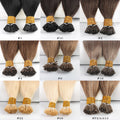100% Remy Double Drawn Keratin Hair Extensions Blonde I Tip Hair Extensions Virgin Human Hair Wholesale Vendor