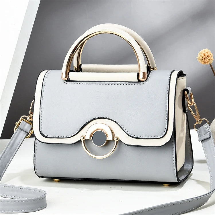 2026 Custom Wholesale Fashion Girl Designer Hot Ladies Trendy Pu Leather Tote Hand Bag