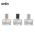 Wholesale 10ml Mini Square Empty Clear Glass Perfume Bottle Refillable Portable Essential Oil Bottle with Roller