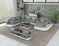 Sofa Set Furniture Living Room Modern Italian Design Modern with L Shaped Leather Sectional Chesterfield Furniture Sofa Set